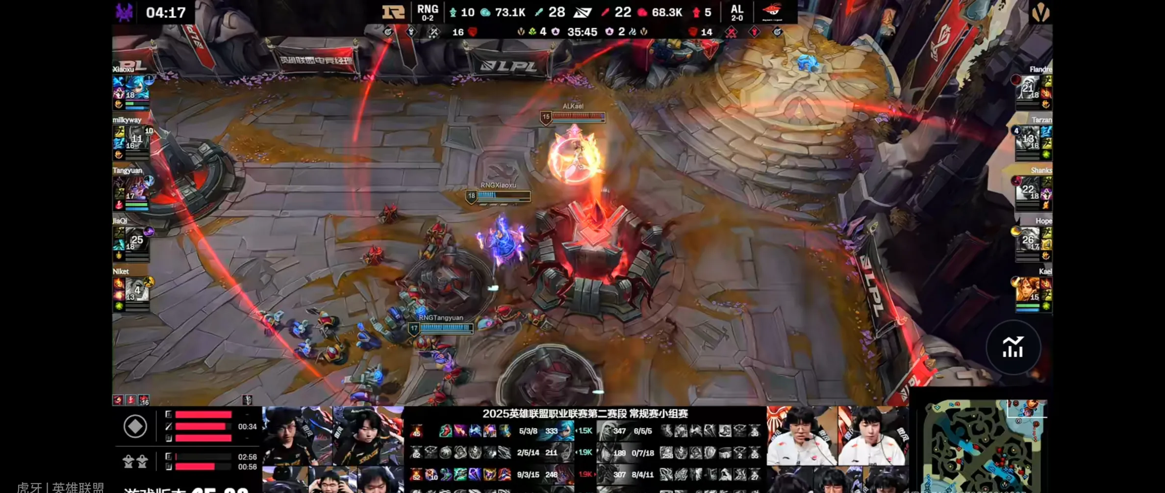 雷火电竞充值-DRX横扫RNG，Peanut打出惊人五杀入围赛2:1（东京）